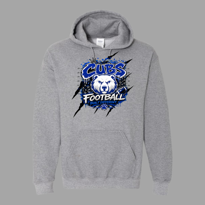 Hometown Football T-Shirt and Hoodie Graffiti Design