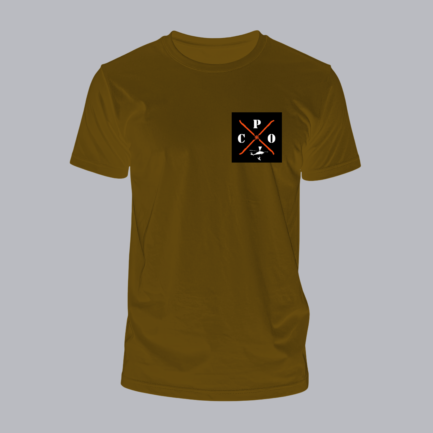 SAR Whidbey Chiefs T-Shirt, Navy Helicopter Design