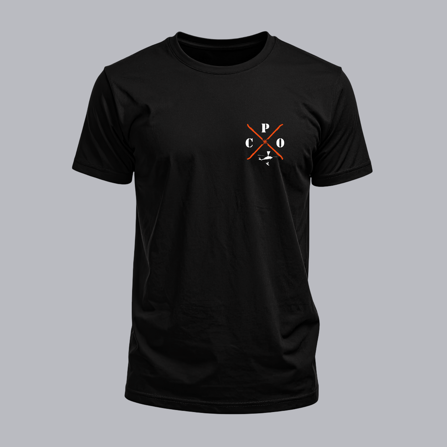 SAR Whidbey Chiefs T-Shirt, Navy Helicopter Design