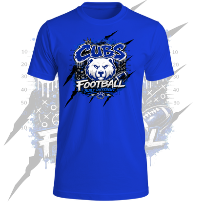 Hometown Football T-Shirt and Hoodie Graffiti Design