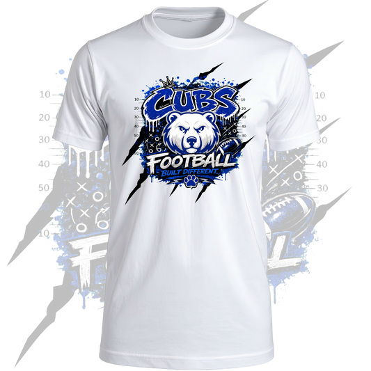 Hometown Football T-Shirt and Hoodie Graffiti Design