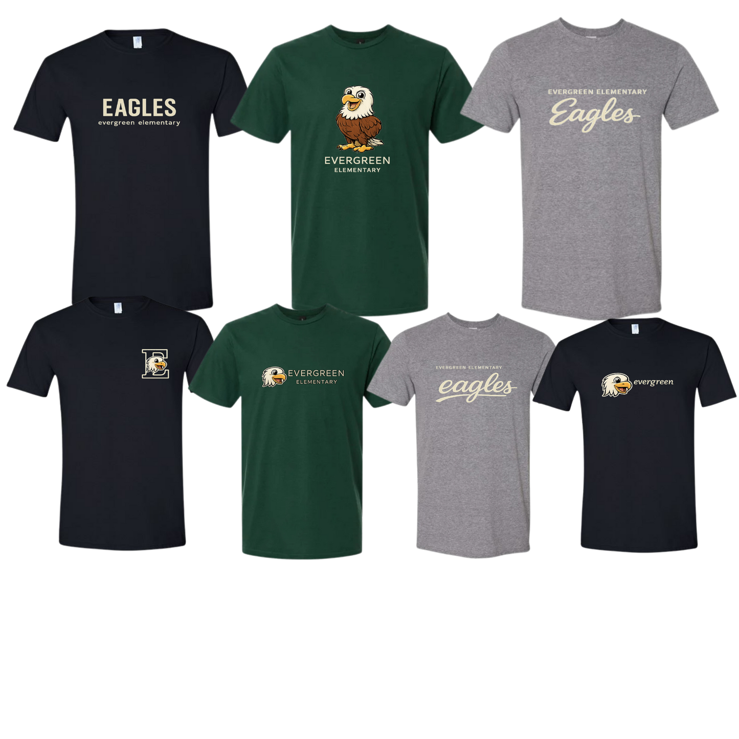 Evergreen Elementary Eagles Unisex T-Shirt